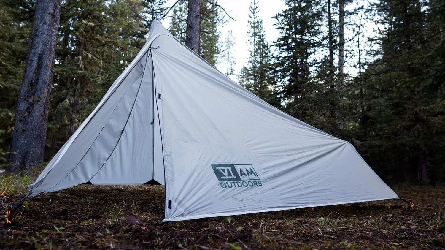 | Floorless Shelters with Stove Jack | Lightweight Ultralight Backpacking Hiking Camping Hunting Fishing Shelter | with Guy Lines & Stakes