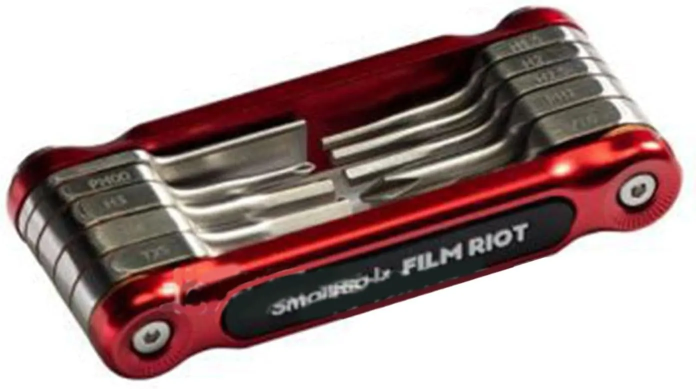 10 in 1 Folding Tool with Screwdriver and Key Wrench Folding Wrench Multifunctional Portable Pocket Multitool