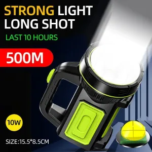 135000Lm Led Searchlight Spotlight Usb Rechargeable Hand Torch Work Light Lamp