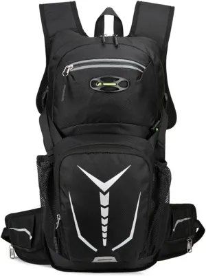 15L Cycling Rucksack Lightweight Bike Backpack Running Daypack for Fitness Hiking Climbing Camping Skiing Biking Trekking