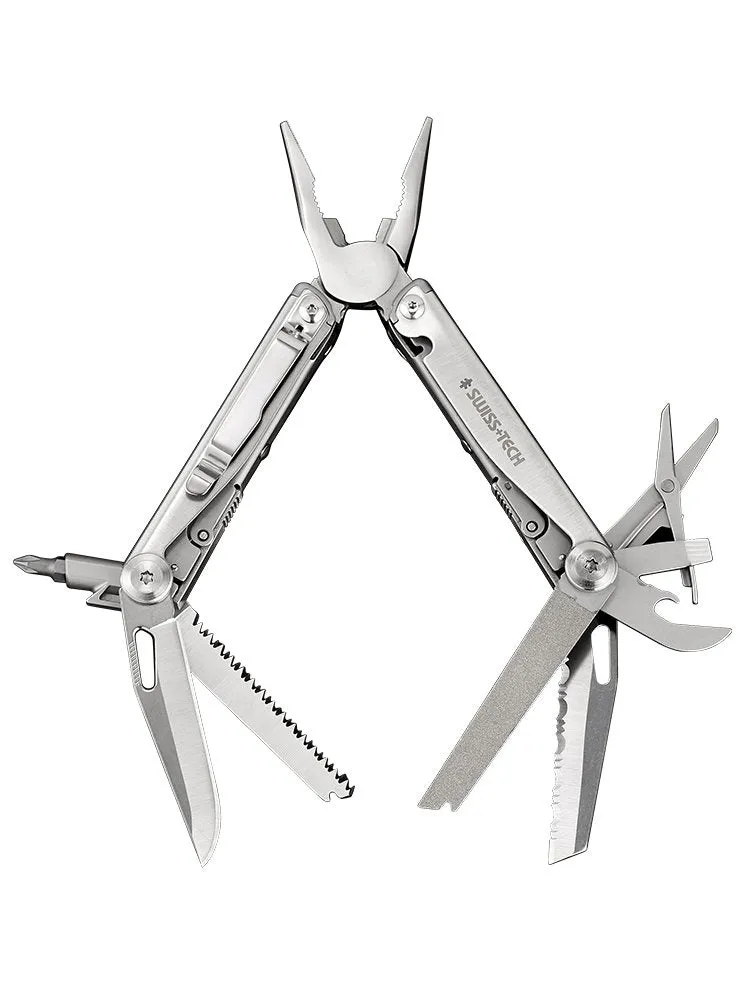 18-in-1 SwissTech Folding Multitool