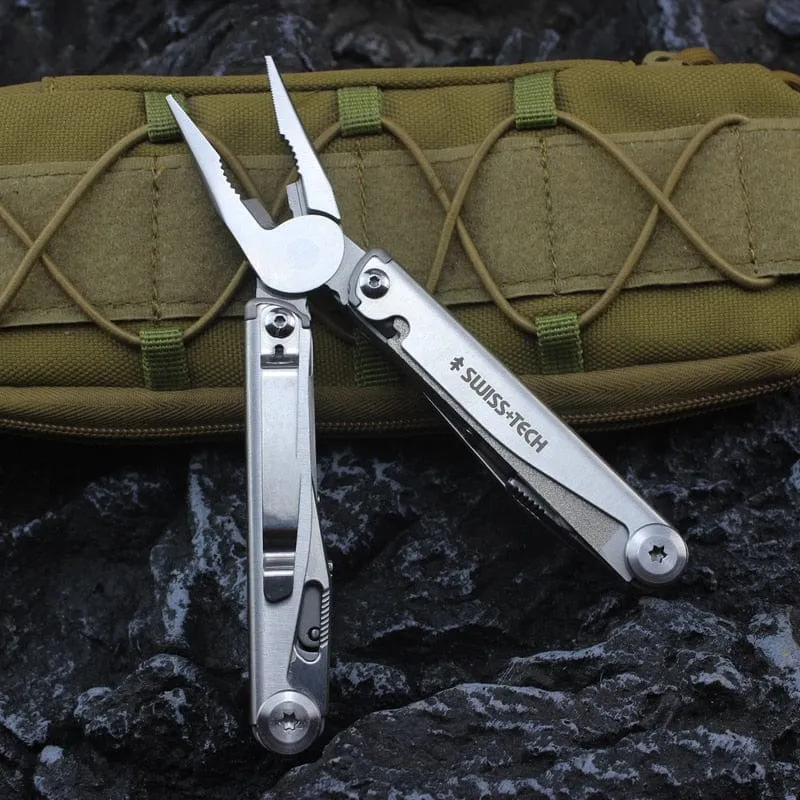 18-in-1 SwissTech Folding Multitool