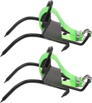 1pair Tree Climbing Spikes Shoes Elastic Band Non- Climbing Tools for Outdoor Use Strong and Stable Structure Wear-Resistant Design for and Tree Enthusiasts