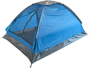 2 Person Camping Tent Folding Lightweight Windproof Easy Setup Single Layer Sun Shelter for Traveling Backpacking Yard Family