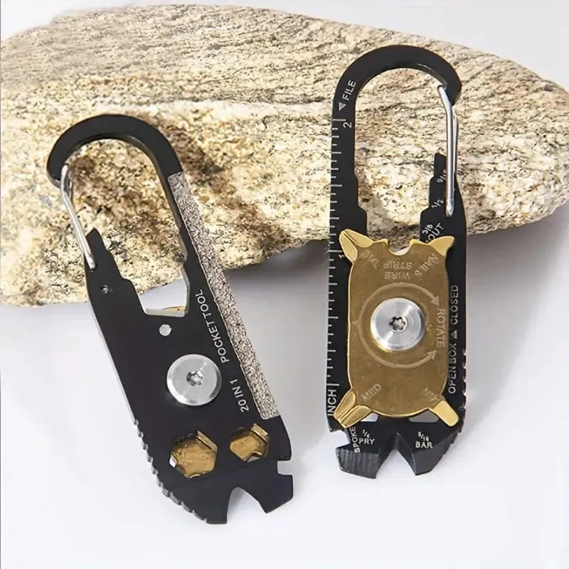 20-in-1 Multitool Keychain
