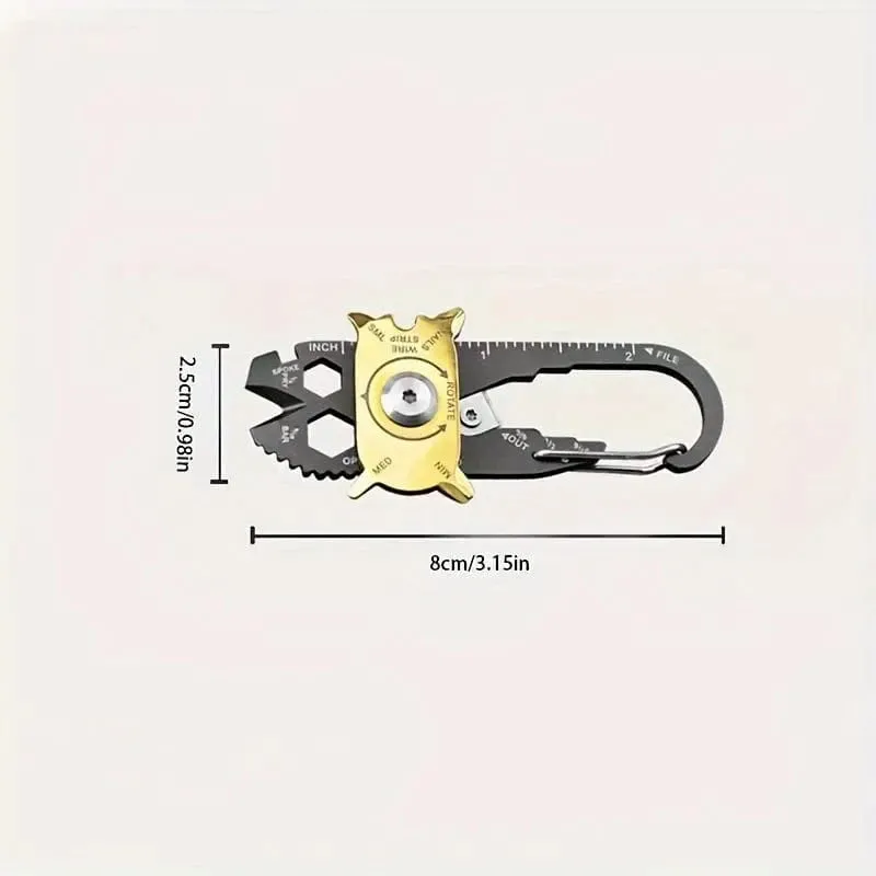 20-in-1 Multitool Keychain