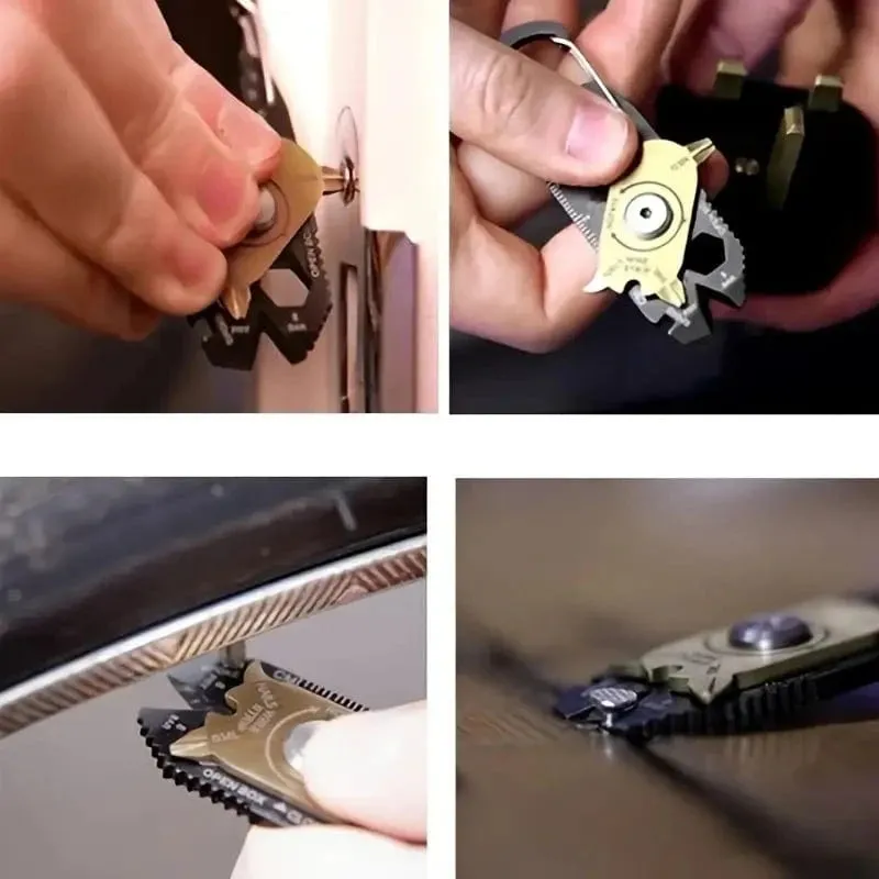 20-in-1 Multitool Keychain