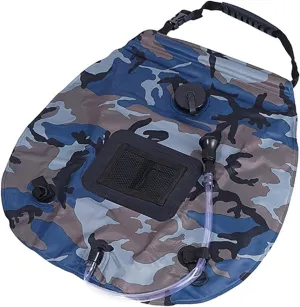 20L Weight Camp Shower Bag with Water Thermometer Rotating Nozzle Leak-Proof Design |Portable Outdoor Camping Solar Shower Climbing Beach Swimming|Hiking Hunting Traveling Heated