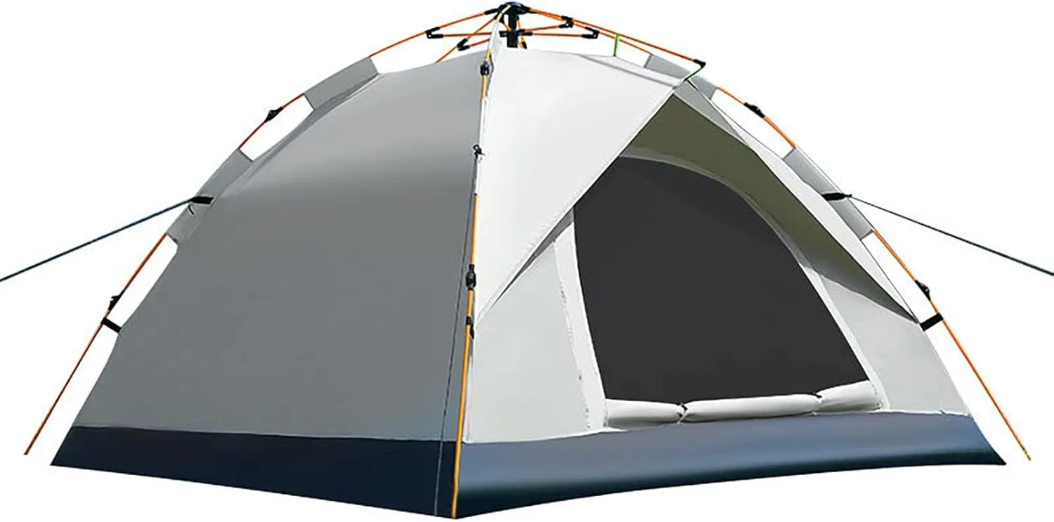 2/3-4-Person Tent Instant for Camping, Waterproof Family Easy Setup Cabin Tents, Dome Camping Tent Weatherproof, Backpacking Tents Lightweight, for Beach, or Tailgate