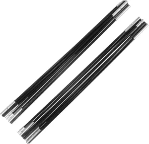 2pcs Fiberglass Tent Pole Bars Replacement Camping Hiking Outdoor Support Rod Kit
