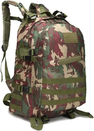 36-55L Military MOLLE Backpack for Men and Women Rucksack Tactical Assault Pack Bag for Hunting Camping Trekking (Camouflage)