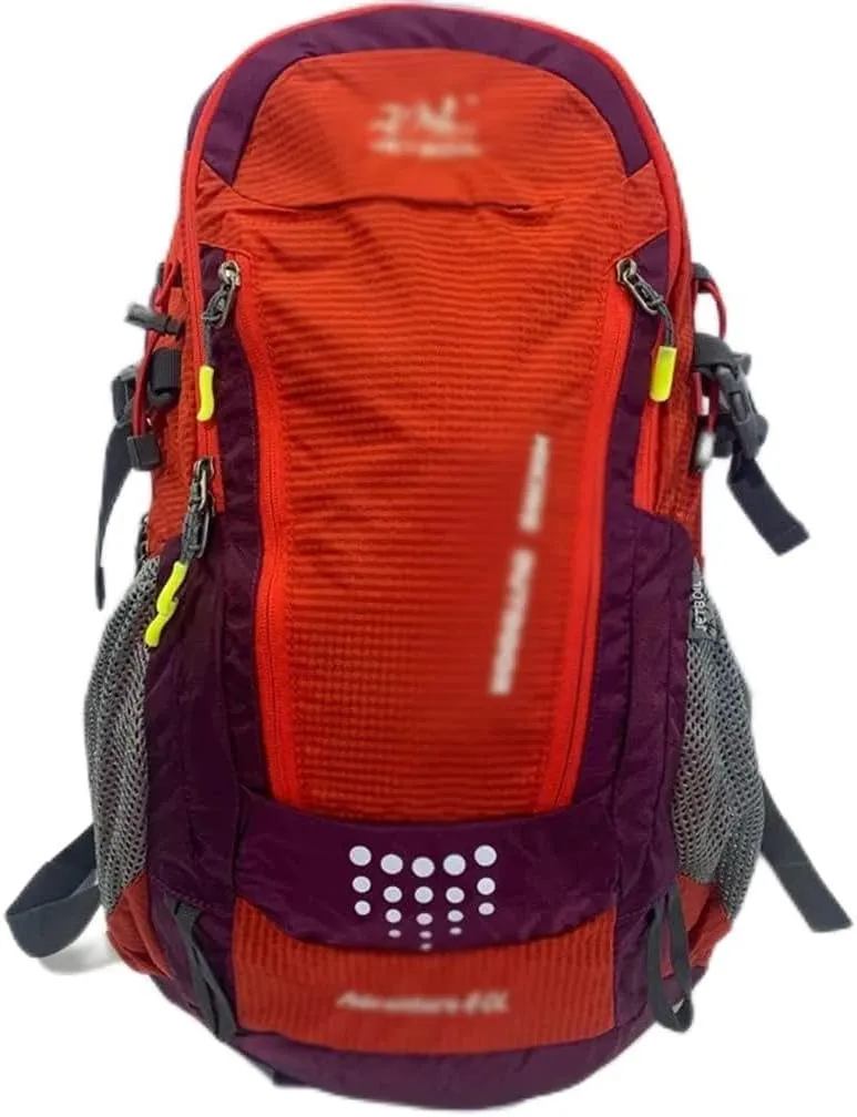 40L Camping Backpack Travel Hiking Backpack Outdoor Bag with Rain Cover(Black)