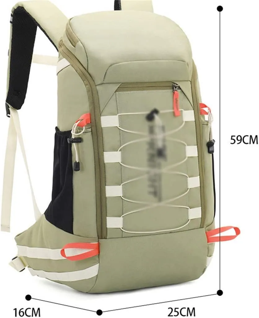 40L Hiking Backpack Travel Backpack Multi Pocket Sports Bag Large Capacity(A)
