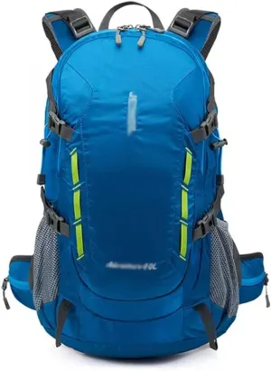 40L Men's Backpack Mountaineering Bag Hiking Outdoor Backpack Mountaineering Sports Bag(D)