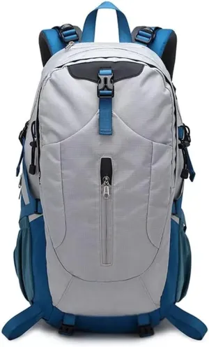 40L Mountaineering Backpack Multi Pocket Outdoor Camping Bag Travel Mountaineering Bag (Black,As the picture shows)
