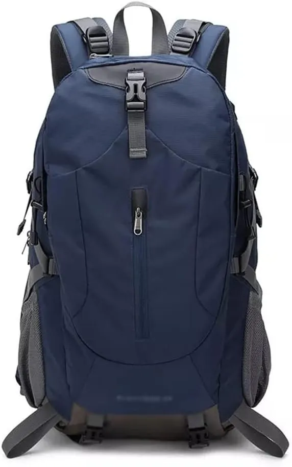 40L Mountaineering Backpack Multi Pocket Outdoor Camping Bag Travel Mountaineering Bag(E)