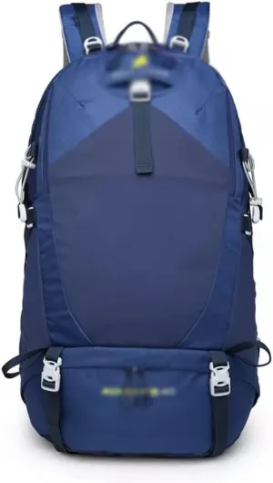 40L Outdoor Backpack Mountaineering Hiking Backpack Mountaineering Hiking Bag Sports Backpack(Argento)