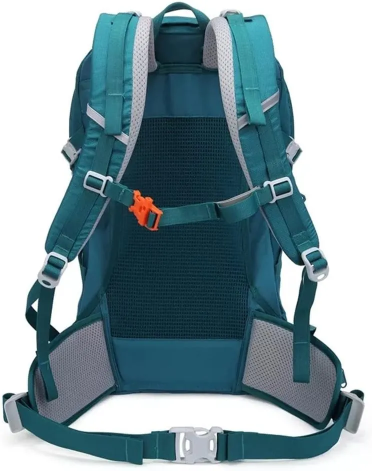 40L Outdoor Backpack Mountaineering Hiking Backpack Mountaineering Hiking Bag Sports Backpack(Argento)
