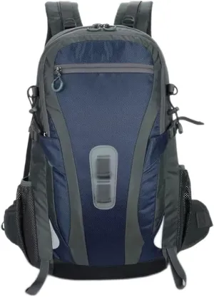 40L Outdoor Travel Bag Travel Backpack Large Capacity Sports Men's Backpack Hiking Camping Bag(D)