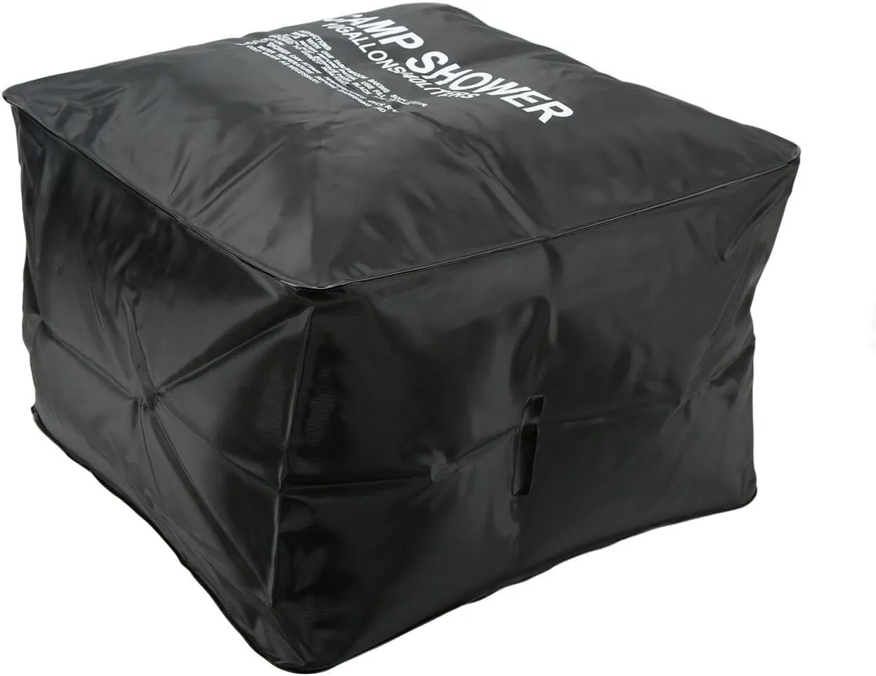 40L Solar Camp Shower Bag with Sprayer Proof Coating for Outdoor Camping Bath Large Capacity Portable Shower Water Bag PVC Rubber Plastic Cloth Texture