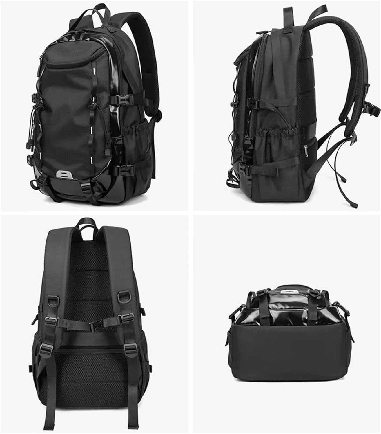 40L Waterproof Lightweight Hiking,camping,travel Backpack for Men/Women (Grey,40L)