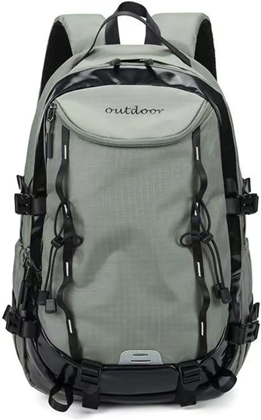 40L Waterproof Lightweight Hiking,camping,travel Backpack for Men/Women (Grey,40L)