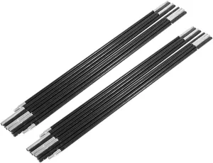 4.48M Fiberglass Camping Tent Pole Bars,Camping Tent Tarp Poles,Tent Pole Repair Kit Splint Support Kit for Canopy Awning Shelter Backpacking Hiking, Camping Tent Tarp Poles,4.48M Fiberglass Camp
