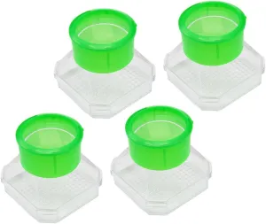 4pcs Observation Box with Magnifier for Educational Insect Exploration Case High Transparency for Easy to Carry and Store