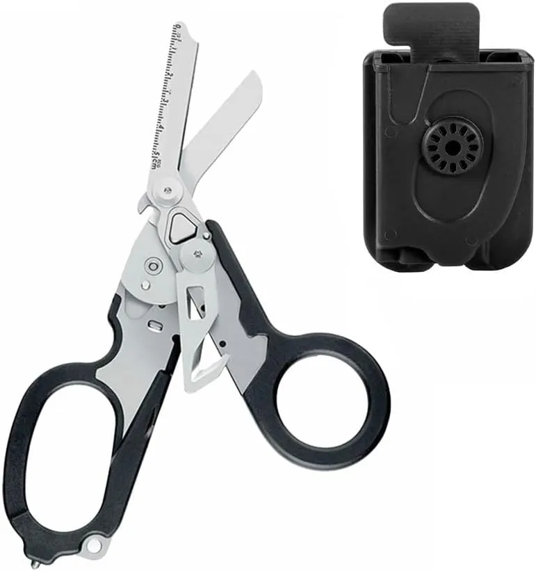 6-In-1 Stainless Steel Multifunctional Trauma Cutting Set, Multitool Plier Shears, Outdoor Camping Rescue Tools