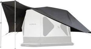 ACACIA Canopy XL for Space Acacia Camping System, PU2000 Waterproof Camping Tarp for 4 Season Camping, UPF50  Sunproof Tent Tarp with 4 Telescoping Poles, Carry Bag, Moonstone