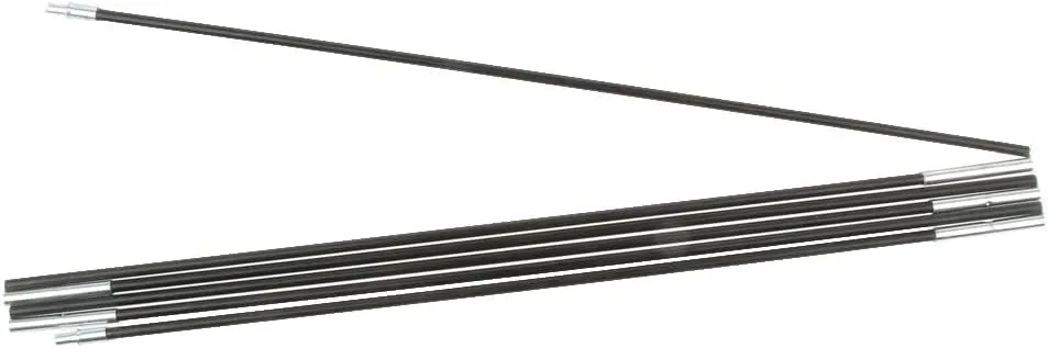 Adjustable Tarp Tent Pole, Lightweight Fiberglass Rod for Camping Backpacking Shelters and Awnings