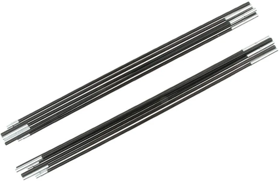 Adjustable Tarp Tent Pole, Lightweight Fiberglass Rod for Camping Backpacking Shelters and Awnings
