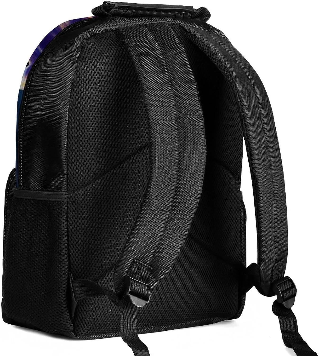 Adults Lightweight Colorful Lion Stars Universe Surreal Style Art Rucksacks Large Capacity Bookbag With Adjustable Shoulder Straps for Trekking Outdoors Bicycle