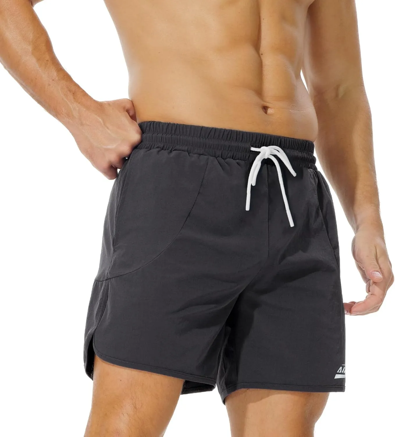 AIMPACT Men's Workout Shorts 5'' Lightweight Quick Dry Running Sports Athletic Gym Shorts with Pockets