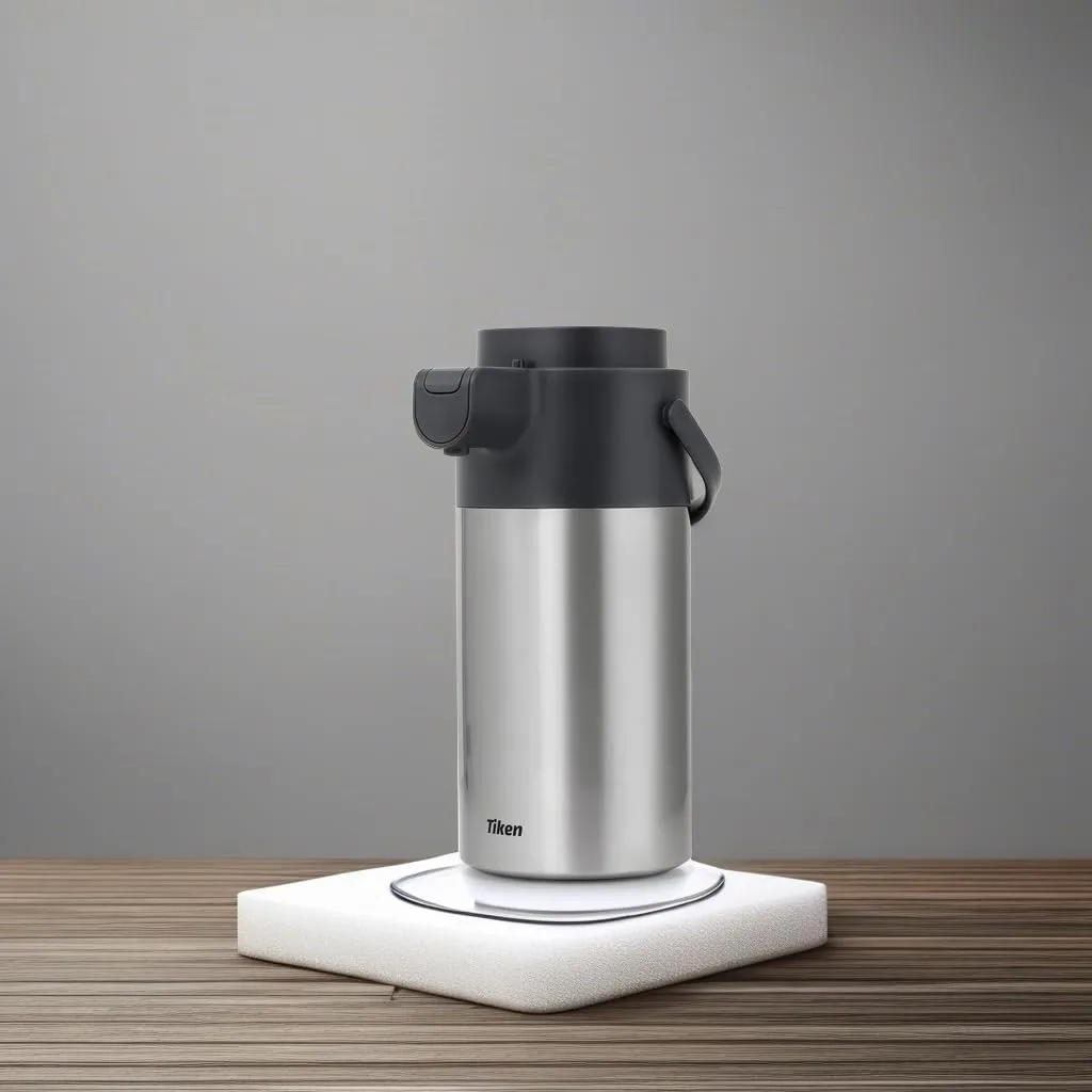 Airpot Coffee Dispenser with Pump - Coffee Carafes for Keeping Hot - Beverage Dispenser - 135oz/4L Thermal Coffee Carafe for Hot Liquids - Stainless Steel Insulated Coffee Thermos Carafe