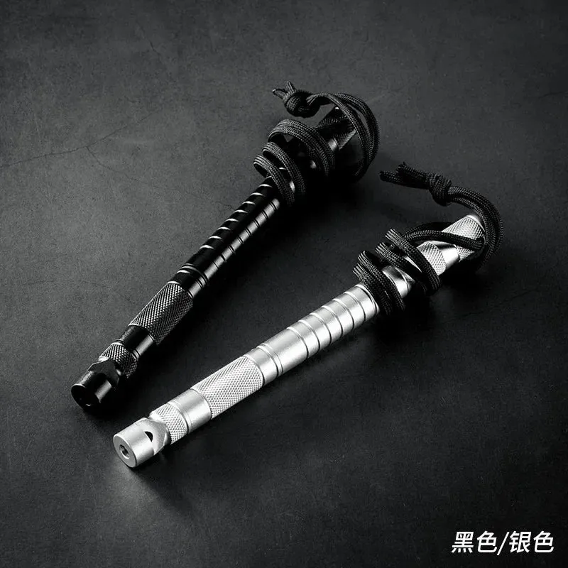 All-in-One Tactical Survival Multitool with Lighter, Fishing Tool, Glass Breaker, Whistle, and Blade