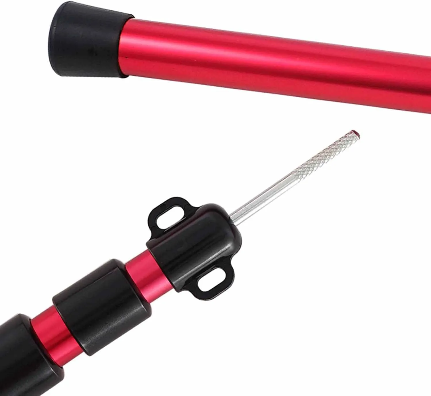 Aluminum Alloy Tarp Pole Support Rod Replacement Lightweight Portable Tent Accessories Canopy Pole for Hiking Fishing