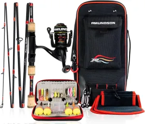 Amundson Savvy Rider Backpacker All-in-One Fishing Combo