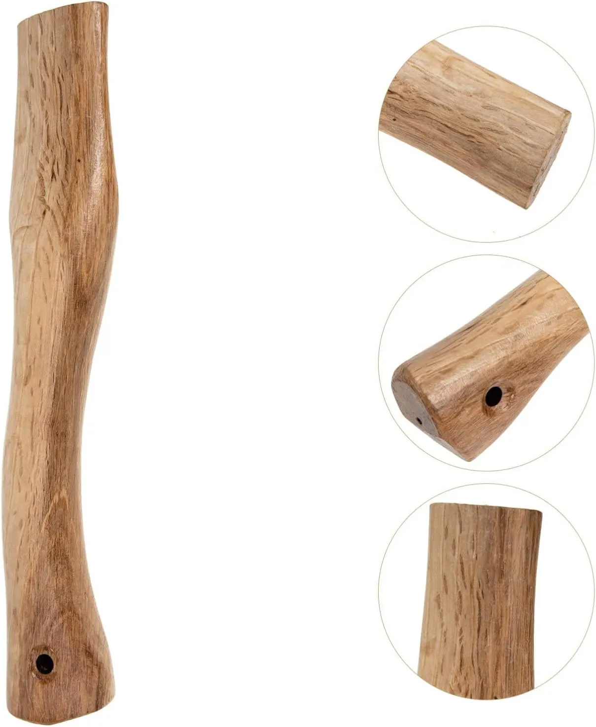 Angoily Hatchet Replacement Handle Wooden Handle for Camping Fitting for Tools Sturdy Construction Easy Installation
