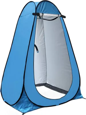 Anngrowy Pop Up Privacy Shower Tent - Portable Outdoor Camping Bathroom Toilet Changing Dressing Room - UPF40  Waterproof