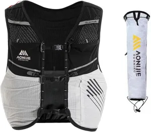 AONIJIE Running Vest Backpack 5L with External Trekking Poles Storage Bag Lightweight Pack for Trail Run Race