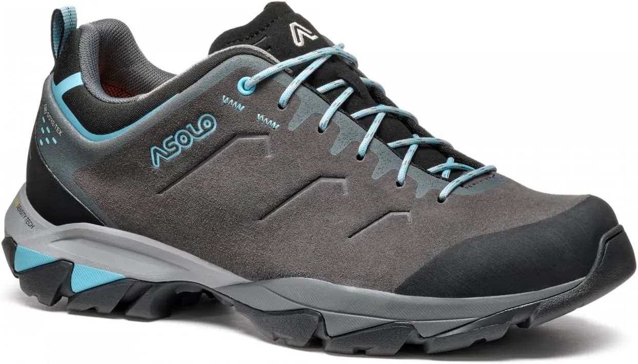 ASOLO Women's ACADIA LTH GTX Lightweight Breathable Water-Resistant Suede Hiking Trekking Boots with High-Traction Outsole
