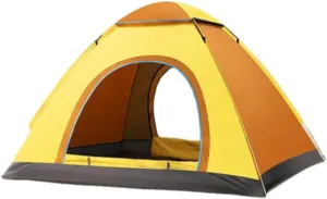 Automatic Instant Pop Up Camping Tent Waterproof Automatic Hydraulic Pop Up Tent Instant Camping Dome Tent 2 Doors Easy SetUp Shelter for Outdoor