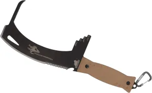 BADASS MOTHERFISHER - Dungeness Crab Gauge - Stainless Steel Multitool for Crabbing and Fishing - Includes Fish Pick, Pry Tool, Shackle Tool, Cleaver - by SQUATCH METALWORKS