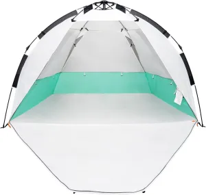 Beach Tent Pop Up Shade, Instant Beach Tents Sun Shelter with UPF 50  UV Protection, Lightweight & Easy Setup Tent 2-6 Person