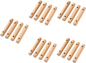 BESPORTBLE 20pcs Lightweight Rope Fasteners Creative Buckles for Camping Tarp Tie Downs Durable Design Portable Multifunctional Tent Accessories