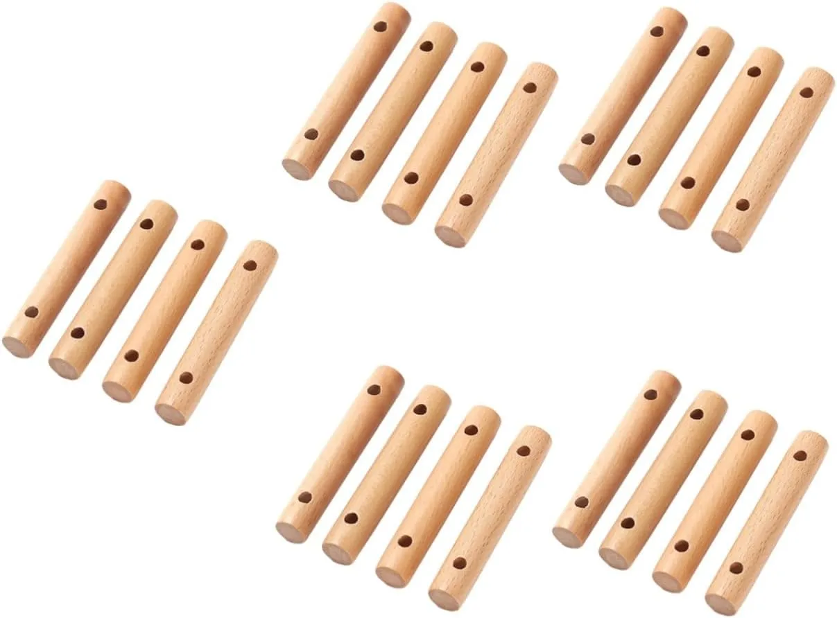 BESPORTBLE 20pcs Lightweight Rope Fasteners Creative Buckles for Camping Tarp Tie Downs Durable Design Portable Multifunctional Tent Accessories