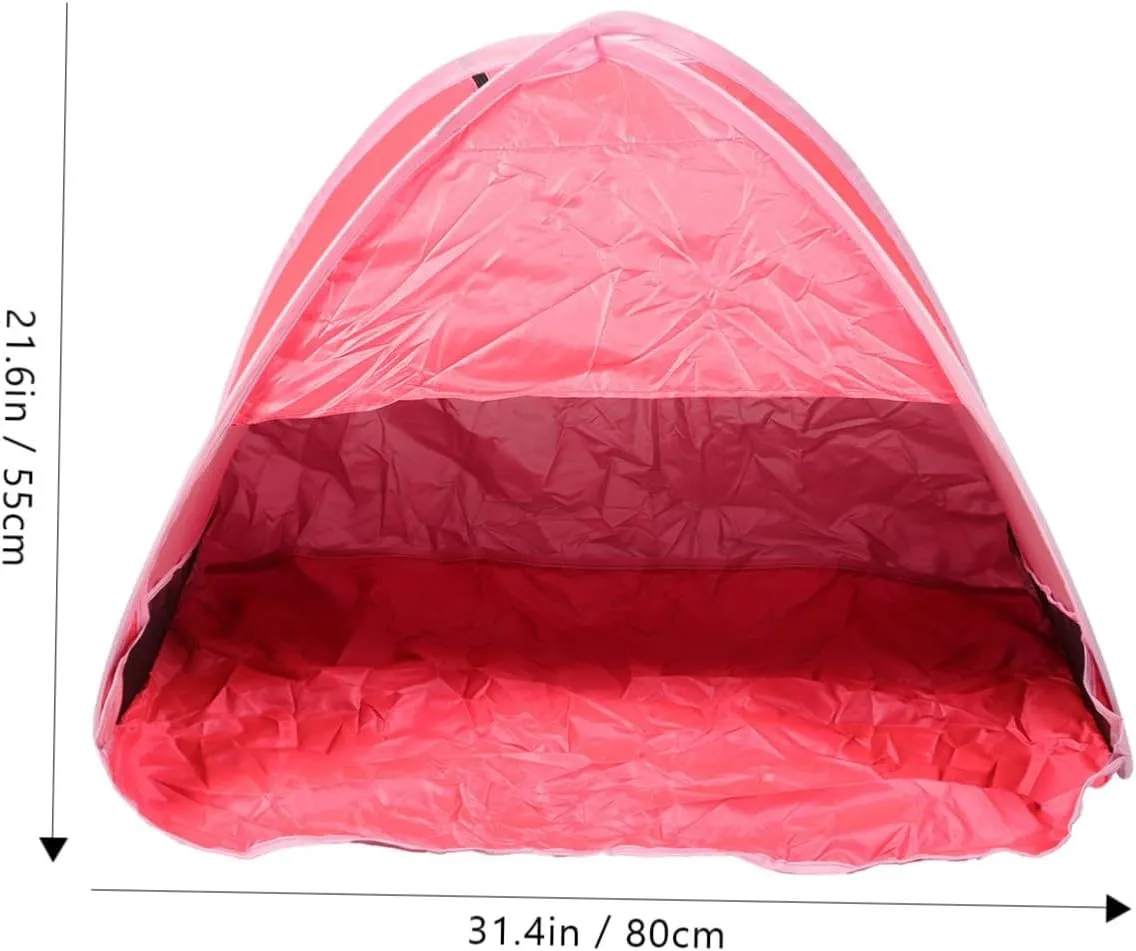 BESPORTBLE 4pcs Camping Tent Quick Setup Beach Tent Portable Sunshade Shelter for Outdoor Activities