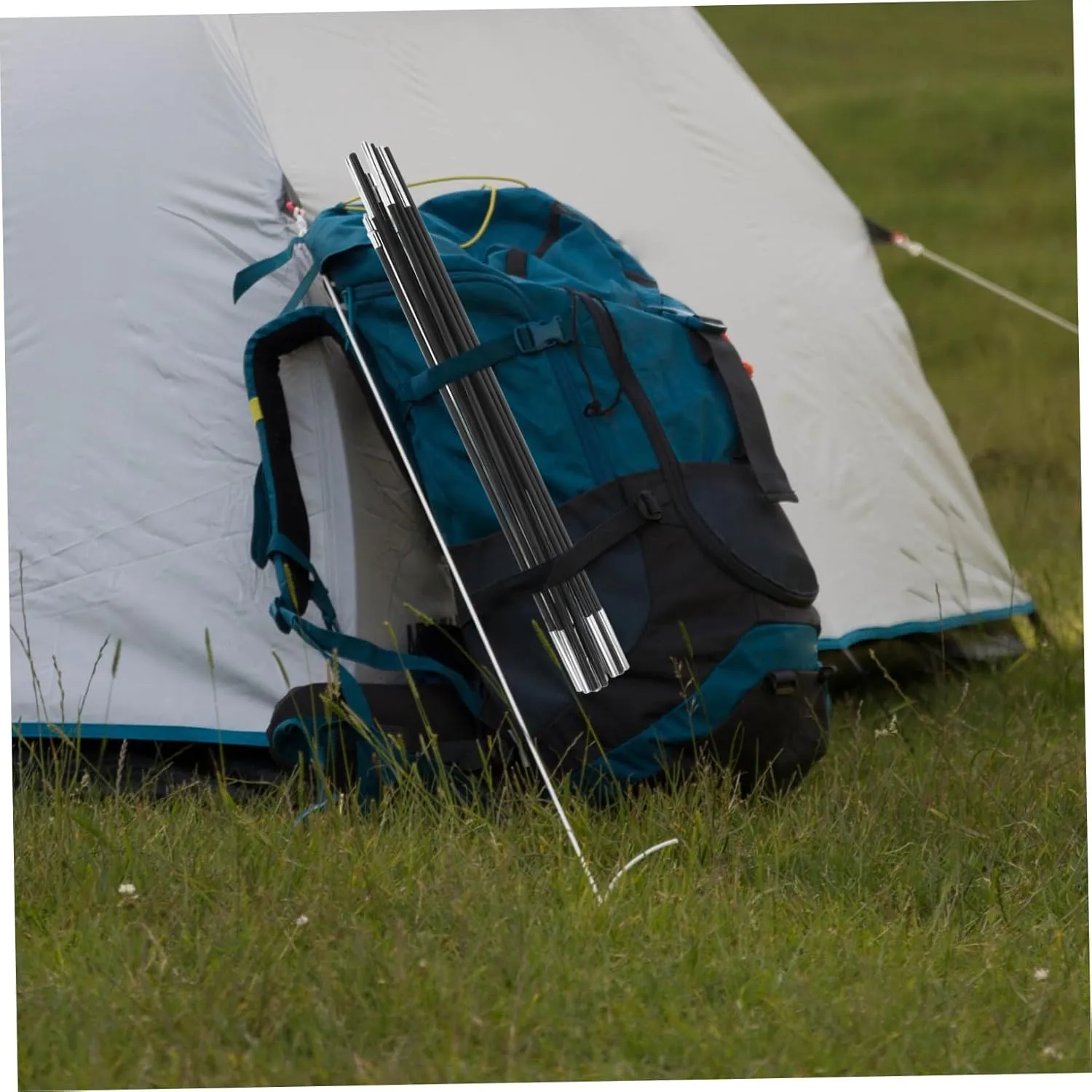 BESPORTBLE Multiplayer Tent Pole Replacement Fiberglass Camping Tent Kit Tent Opener Rods Camping Gazebo Tarp Poles
