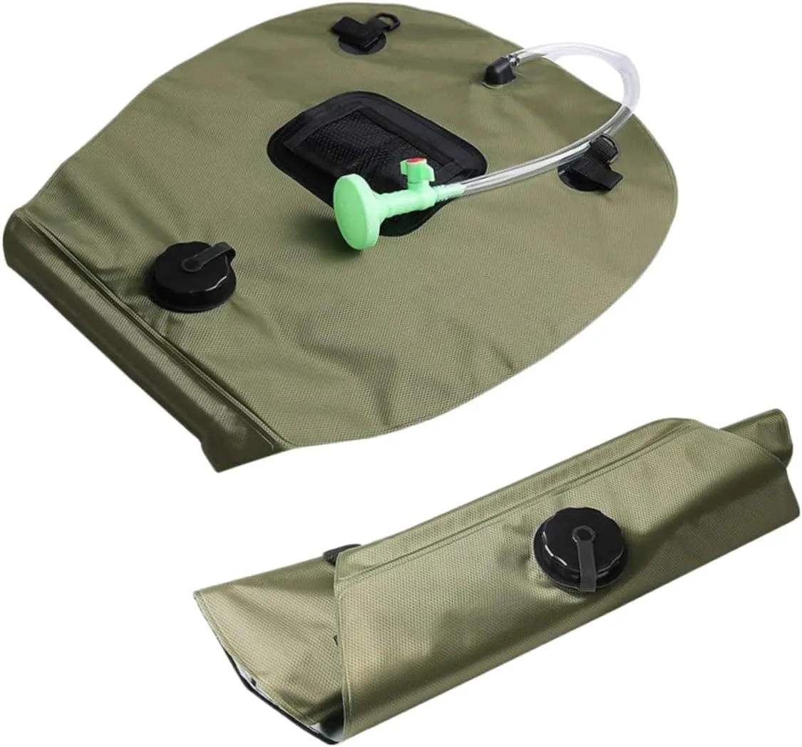 BESPORTBLE Portable Shower Bag Solar Showers for Camping with 20l Water Storage Ideal for Hiking